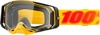 100% Armega Goggles Clear Lens Tetsu Black Orange Adult Unisex - Premium off-road goggles with clear lens
