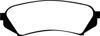 EBC Greenstuff Rear Brake Pads Fits 98-07 Lexus LX470 4.7