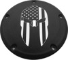 Custom Engraving 6 M8 Softail Derby Cover Spartan Black For Harley Softail - Fits Harley Softail M8 models 2018-2022