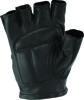 Kuryakyn Diamond Shorty Gloves Black Women's Large - Women's shorty gloves in black, size large