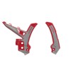 Acerbis X-Grip Frame Guards Red/Gray For 2024 GasGas MC/EC/EX/EC-F/EX-F - Frame guards for 2024 GasGas MC, EC, EX, EC-F, EX-F