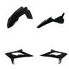 Acerbis Plastic Kit Black For Beta 300 RX 2023-2024 - Body plastic kit for Beta 300 RX 2023-2024