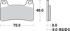 SBS 809HS Sintered Brake Pads SBS 809HS Sintered Brake Pads