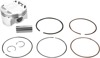 Wiseco Piston Kit 92.50mm +0.50 10.2:1 POL - 4677M09250