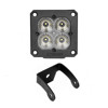 XKGLOW C3 Flush Mount 20W LED Cube Flood Light w/ RGB Accent Light