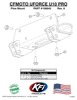 KFI Plow Mount For 2025 CF Moto UForce U10 Pro/XL