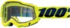 100% Accuri 2 Enduro Dual Pane Goggles Fluo Yellow Clear Lens Adult - Anti-fog dual pane goggles, fluo yellow, adult size