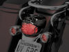 Kuryakyn Zombie Taillight Cover Black Smoke 3D Skull Design