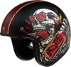 Saturn Devil Black/Red Helmet 2X