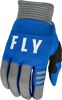 Fly Racing Youth F-16 Gloves Blue/Grey YL - Youth Large, Blue/Grey gloves