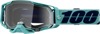 100% Armega Goggles Esterel Teal Clear Lens Adult Unisex - Premium clear lens goggles for offroad and motocross