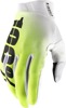 100% Ridefit KORP Gloves Men's Large Korpo Yellow White - MX short cuff gloves, men's large, Korpo Yellow/White