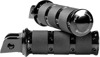 Performance Machine XLS Rider Footpegs - Black Anodized