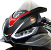 Mirror Block Off Turn Signals Black by NRC Fits 21-24 Aprilia RSV4