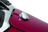 Kuryakyn Quick Release Fuel Door Knob Chrome - Quick release fuel door knob in chrome finish