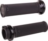 ODI Ruffian Lock-On Street Grips Black For Harley-Davidson - Lock-On grips, Black, For Harley-Davidson models