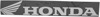 Factory Effex 3 ft. Die-Cut Sticker White For Honda