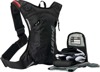 USWE Moto Hydro 3L Hydration Pack Black Adventure Fit - Hydration pack, 3L storage, 2L bladder, Black