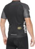 100% Exceeda Short-Sleeve Jersey Black/White Men's Size S - Moisture-wicking men's cycling jersey, Size S