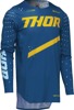 Thor Youth SPORTMODE Brave Jersey Blue Yellow Large - Youth large, blue/yellow, off-road jersey