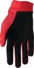 THOR LAUNCHMODE Gloves Men's XS Black/Red - Short cuff gloves for off-road & street riding