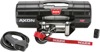 Warn Axon 4500 Winch with Wire Rope - Black