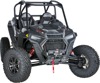 Warn UTV Front Bumper with Winch Mount Black For 18-20 Polaris RZR/4 XP Turbo S