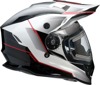 Range Bladestorm Dual-Sport Snow Helmet 2X-Large - White/Black/Red