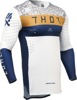 Thor SPORTMODE Bravo Jersey Men's Large Navy White Gold - Moisture wicking off-road jersey, size Large