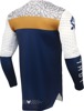 Thor SPORTMODE Bravo Jersey 2XL White Navy Gold Men's Offroad - Men's 2XL offroad jersey in white, navy, gold