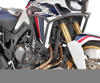 Upper & Lower Engine Guard Kit - Black - For 16-19 Honda Africa Twin