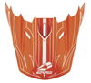 EVS T5 Pinner Visor - Orange/White EVS T5 Pinner Visor - Orange/White