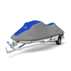 Fire Power Elite Series PWC Cover X-Large Grey/Blue 136-145 in - Premium storage cover for PWC 136-145 in length