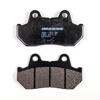 Braking 654SM1 Semi-Metallic Brake Pad Set For Honda Models - Semi-metallic brake pads for select Honda motorcycles