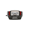EKS Brand Lucid Goggle Race Pack Black/White Zip Off Clear Lens - Offroad goggles with Zip-Off film system, Black/White