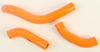 CV4 Radiator Hose Kit Orange Silicone Fits 16-18 Husqvarna KTM 450