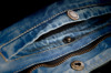 Iron Sights Club Vest Blue Small by Highway 21 - Iron Sights Club Collar Denim Vest