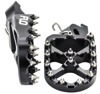 FLO Motorsports Pro Series Foot Pegs Black For Honda/Kawasaki 50/70/110