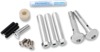 Arlen Ness Hardware Kit Chrome For Big Sucker Air Filters 01-17 Twin Cam