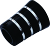 Accutronix Heel Shift Eliminator Black Grooved Harley-Davidson Models - For Harley-Davidson FL Touring & Trike Models