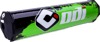 ODI SX8 Handlebar Pad Green Black 245mm - Oversized pad for 7/8 inch handlebars, Green/Black