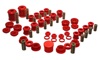 Energy Suspension Red Master Bushing Kit 5.18107R Fits 95-99 Eclipse FWD/AWD