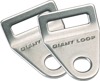 Giant Loop Strap Anchors Stainless Steel Mounts Pair - Universal heavy gauge stainless strap anchors, Pair