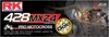 RK 428 MXZ4 Gold Chain 120 Link Motocross Off-Road - 120-link gold 428 chain for motocross/off-road