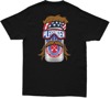DBK Mullet Madness Tee Black 2X-Large - Short sleeve black 2X-Large tee by DBK