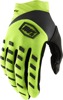 100% Youth Airmatic Gloves Flo Yellow/Black - Youth Large 100% Youth Airmatic Gloves Flo Yellow/Black - Youth Large