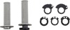 ODI DirtControl V2 Lock-On Grips Gray 7/8in Bars Pair - ODI Lock-On Grips Gray For 7/8in Bars