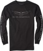 Factory Effex Men's Gold Wing Icon Long Sleeve Tee Black XL
