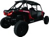 DragonFire Racing UTV Doors Polaris RZR XP 4 1000 16-22 4 Door Kit Black - 4-door kit for Polaris RZR XP 4 1000 2016-2022