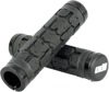 ODI Rogue Lock-On PWC Grips Black/Silver 130mm Pair - Large lock-on grips for PWC, black/silver, 130mm